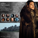 jon snow game of thrones trading card